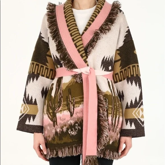 Alanui Saguaro Lovers Cardigan - Picture 1 of 10
